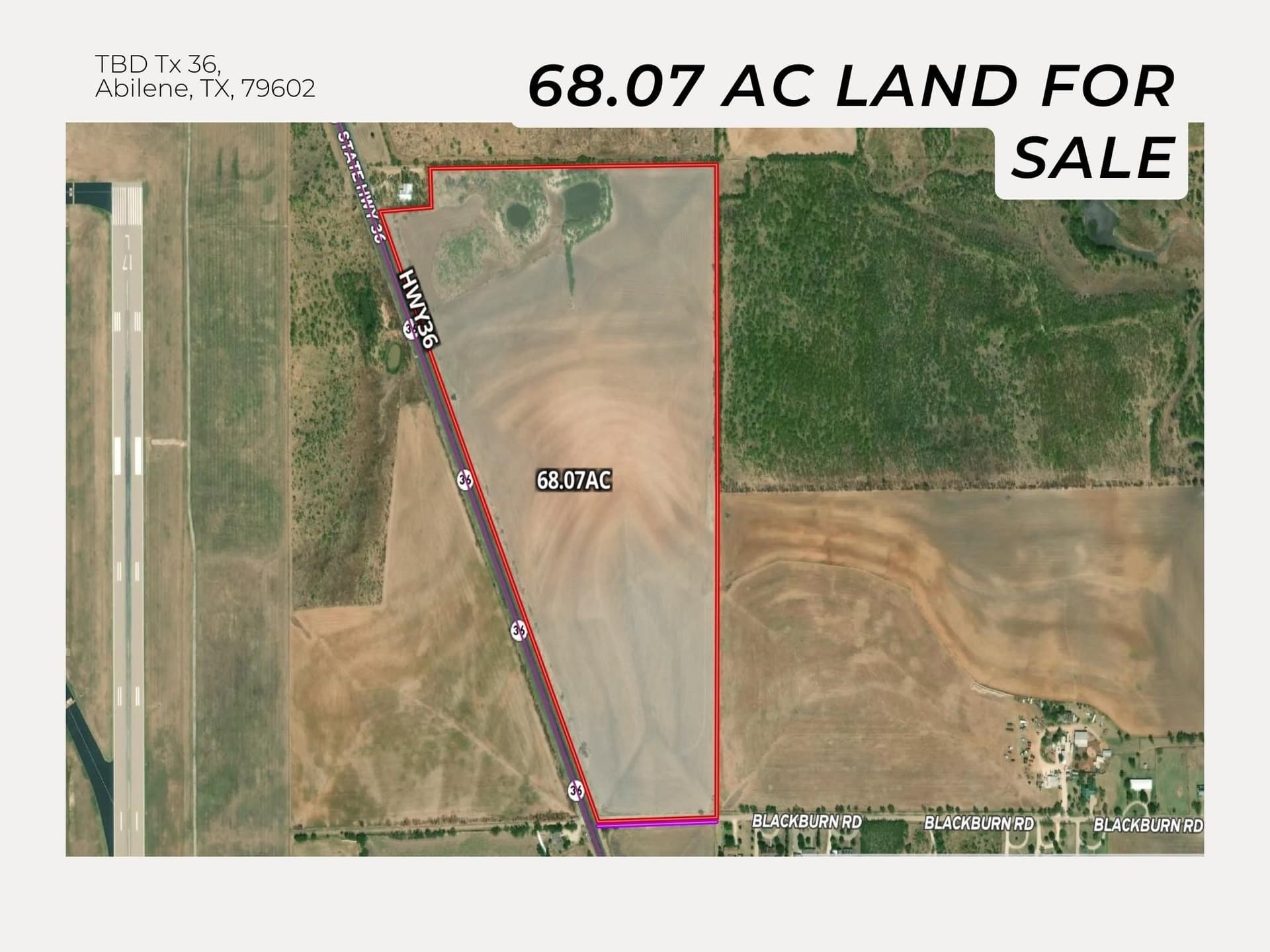 68.07 acres in Taylor County