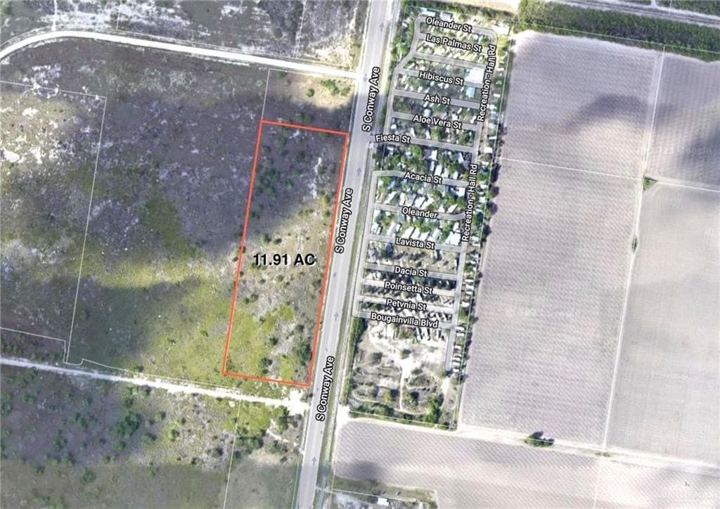 11.91 acres in Hidalgo County