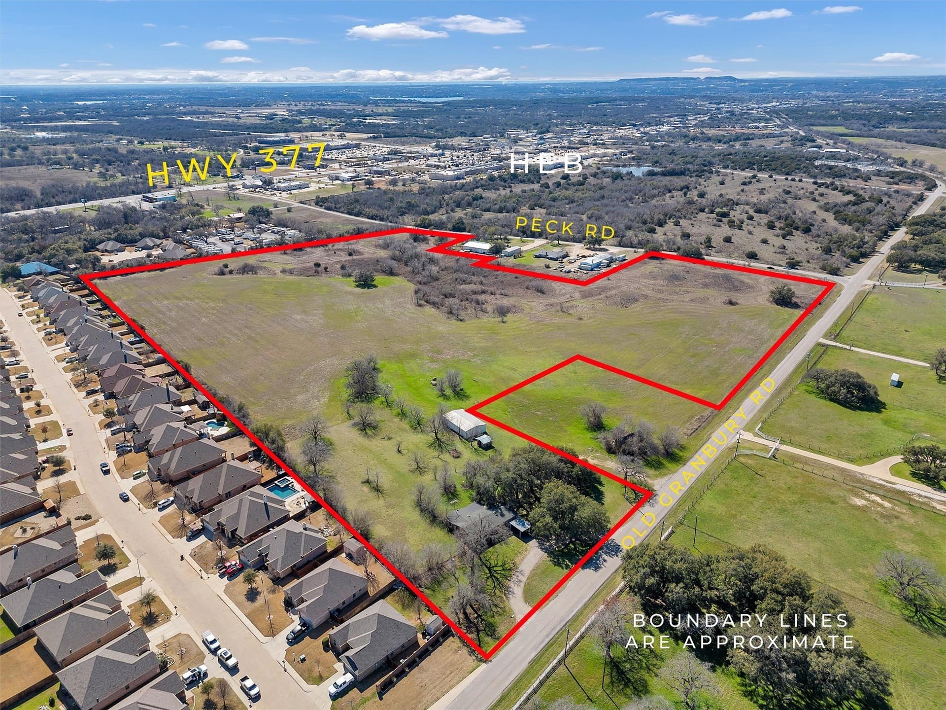 29.09 acres in Hood County