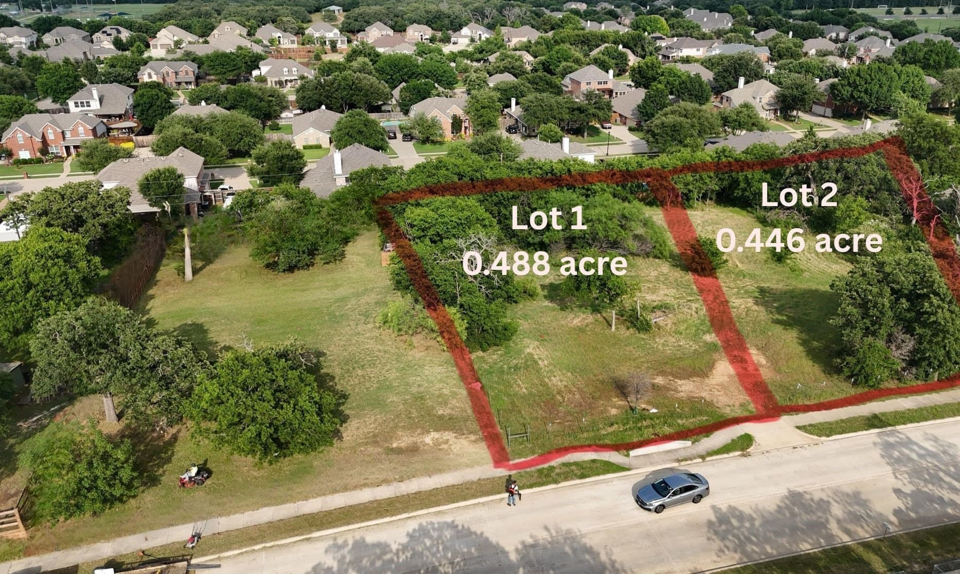 0.45 acres in Denton County