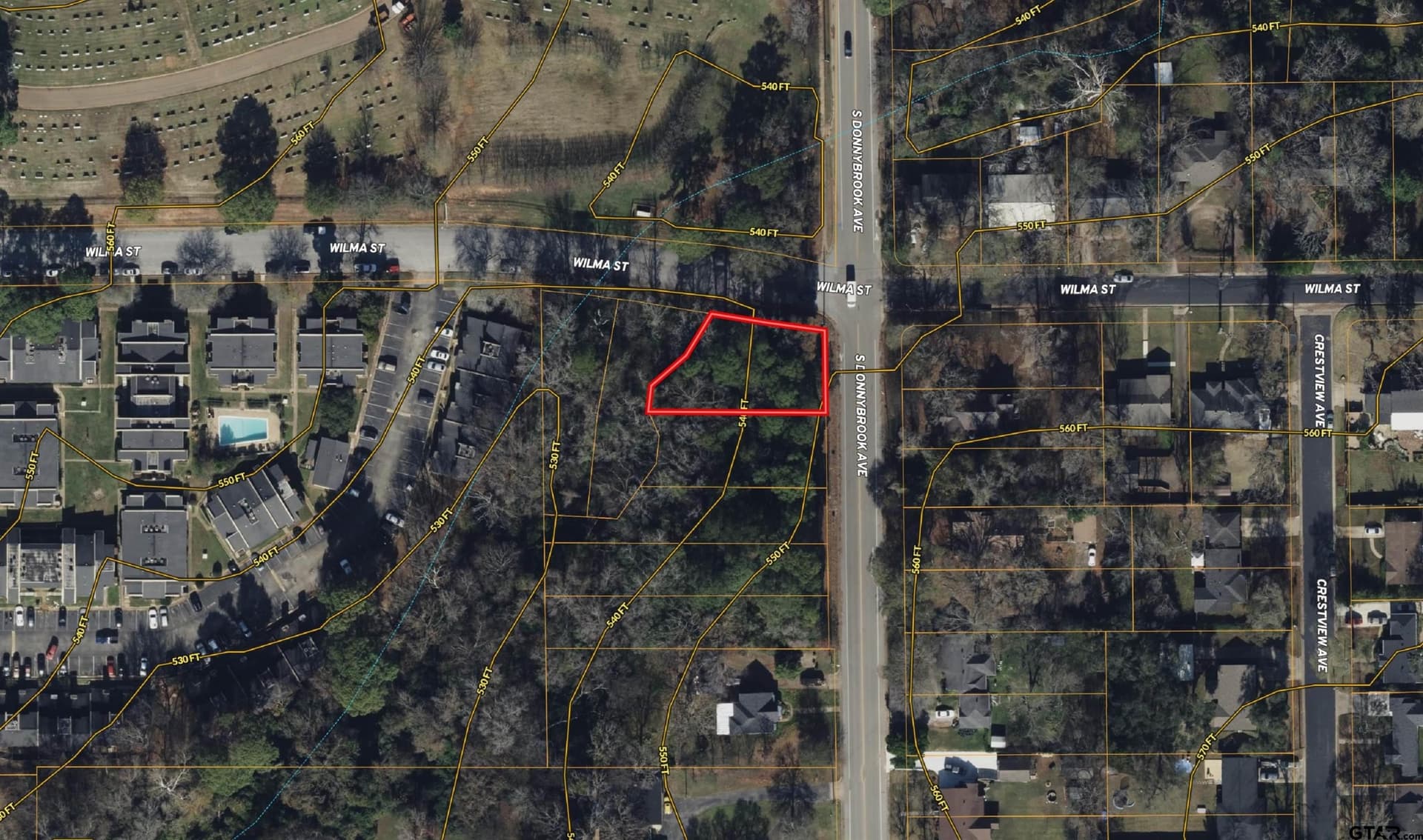 0.21 acres in Smith County