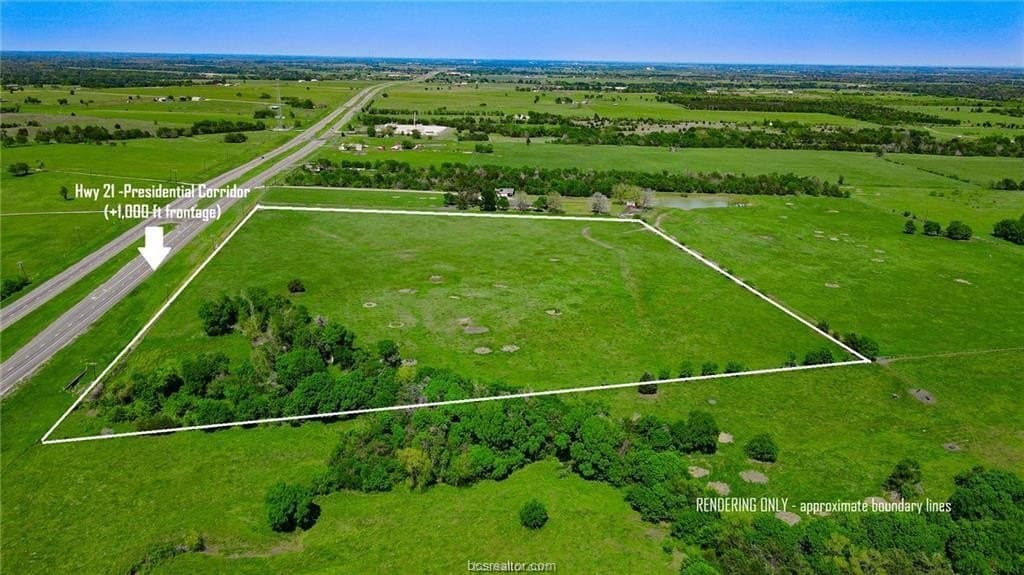 21.8 acres in Burleson County