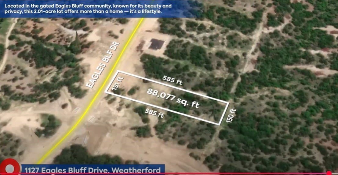 2.01 acres in Parker County