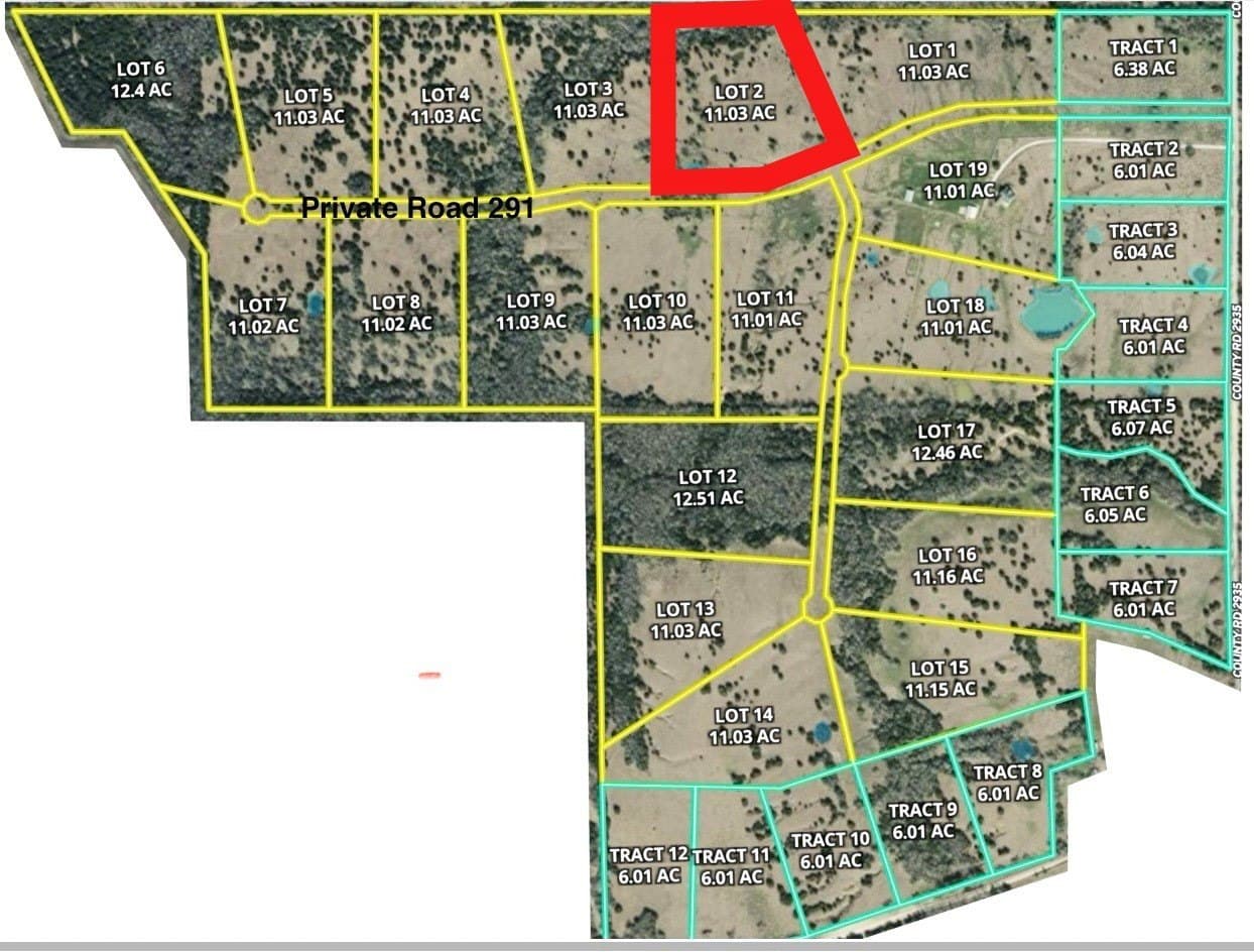 11.03 acres in Fannin County