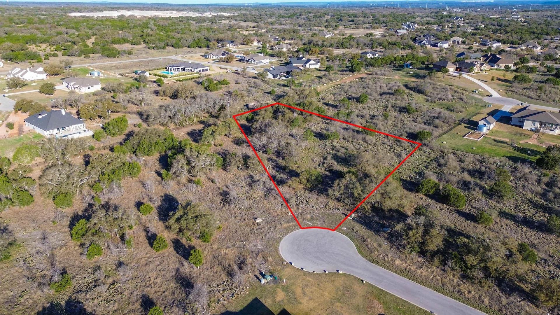 1.21 acres in Burnet County