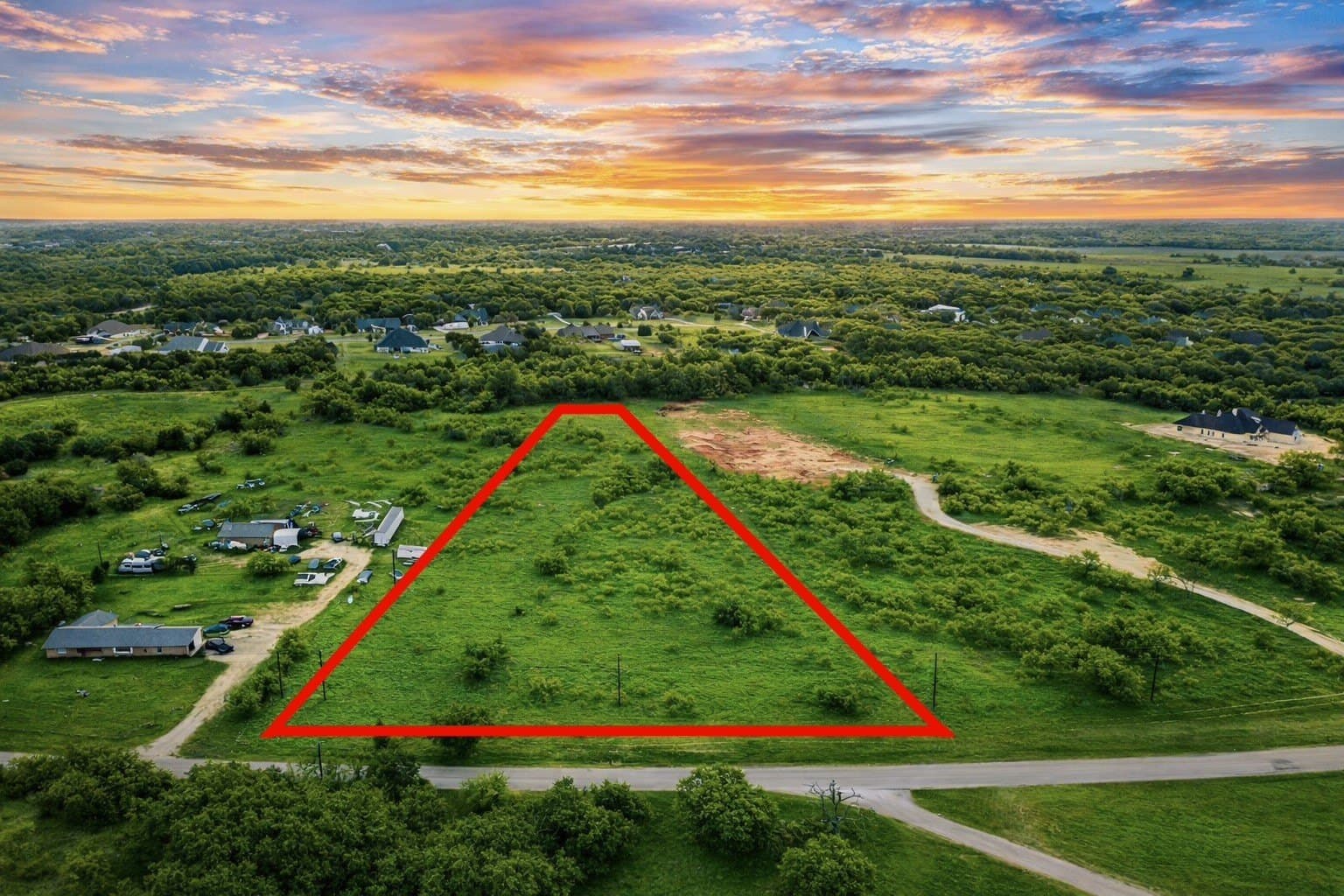 3.21 acres in Parker County
