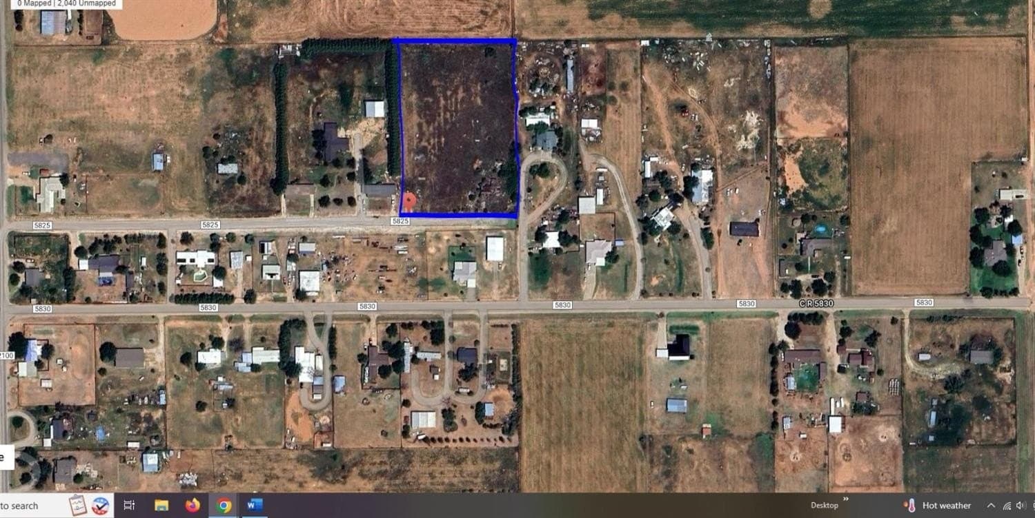 3.2 acres in Lubbock County