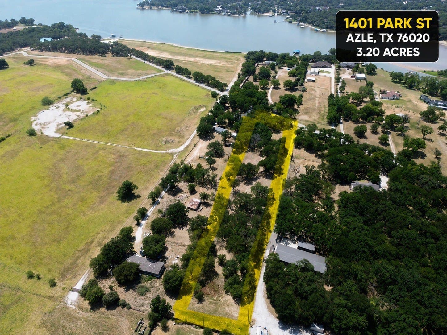 3.2 acres in Tarrant County