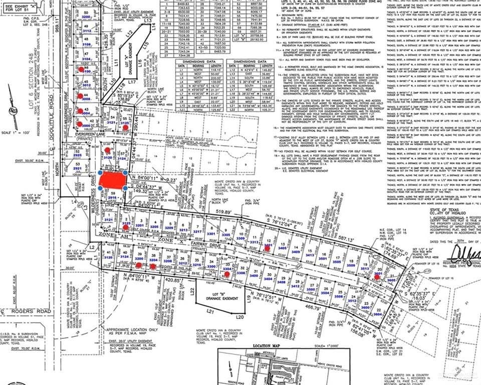 0.17 acres in Hidalgo County