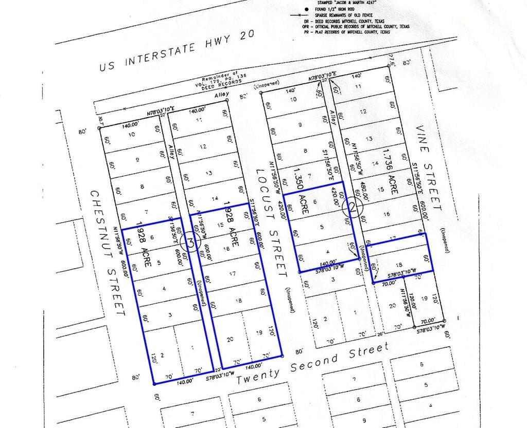3.59 acres in Mitchell County