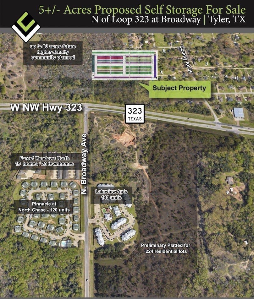 5 acres in Smith County