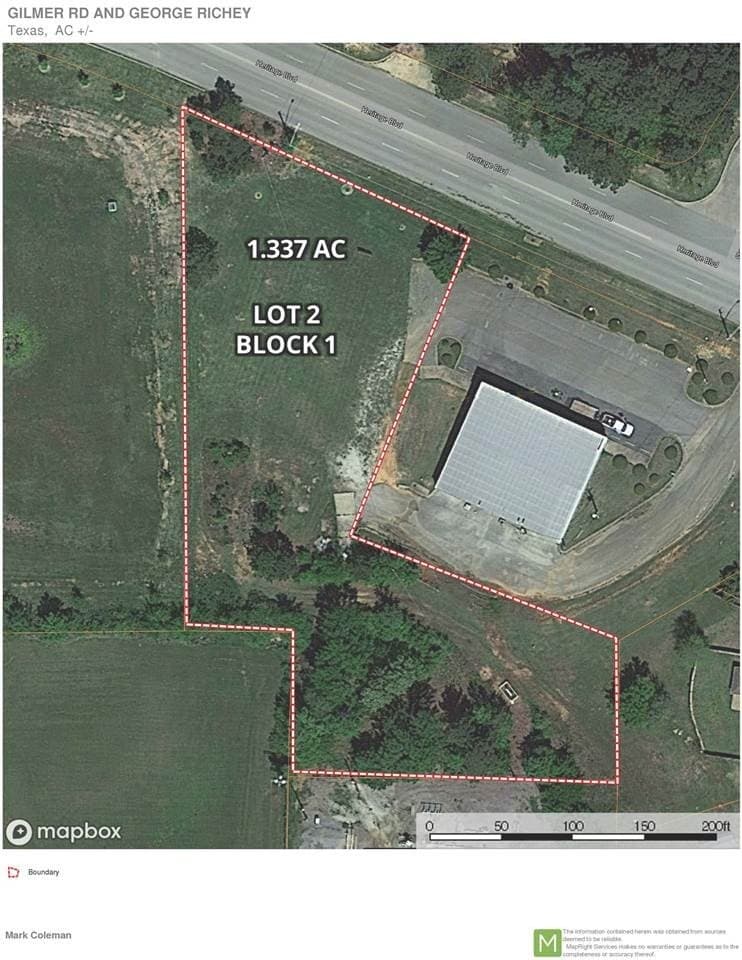 1.34 acres in Gregg County