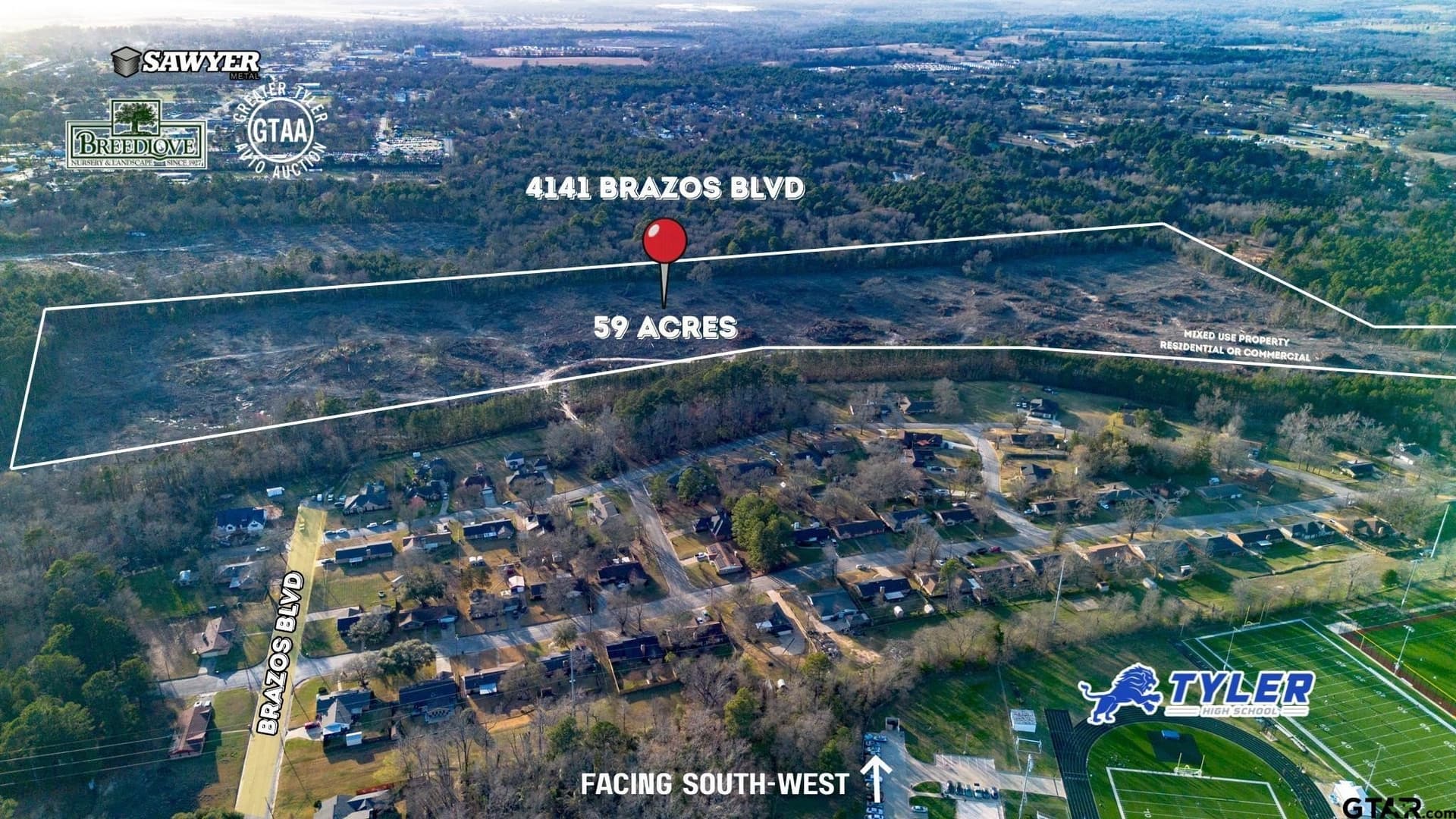 59.04 acres in Smith County
