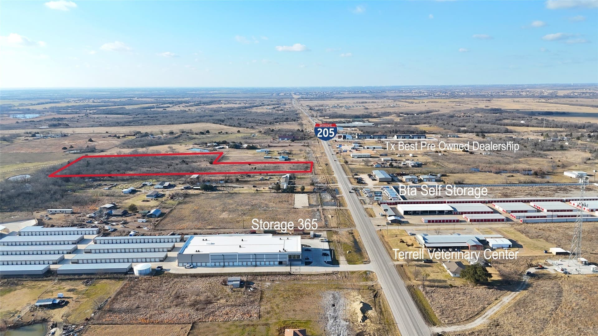 11.59 acres in Kaufman County