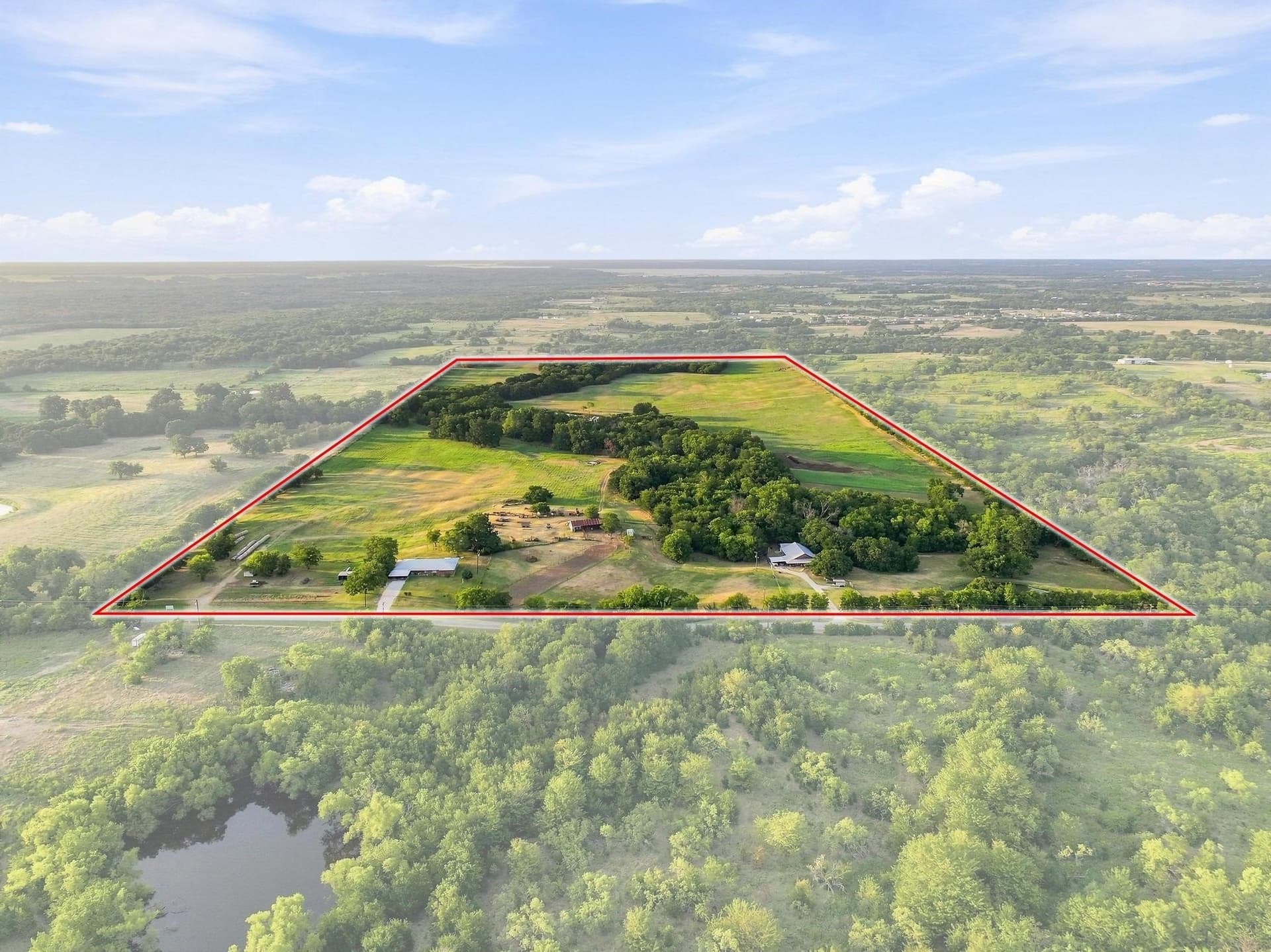 80 acres in Grayson County