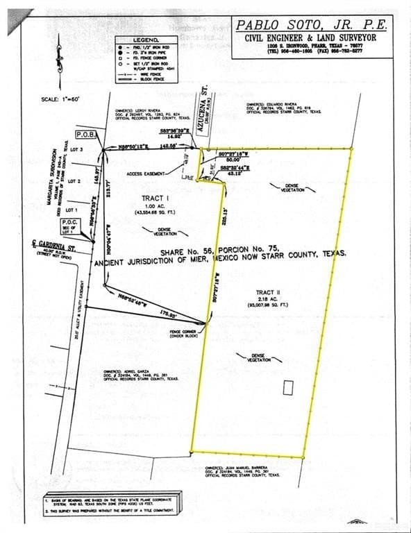 2.18 acres in Starr County