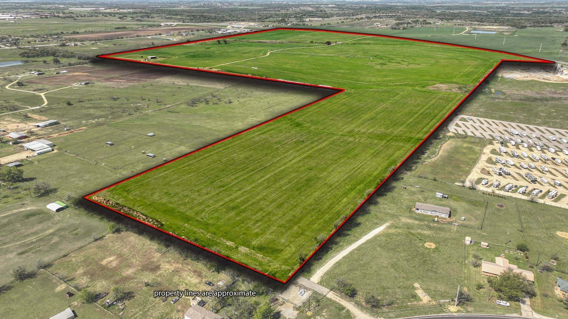 210 acres in Erath County