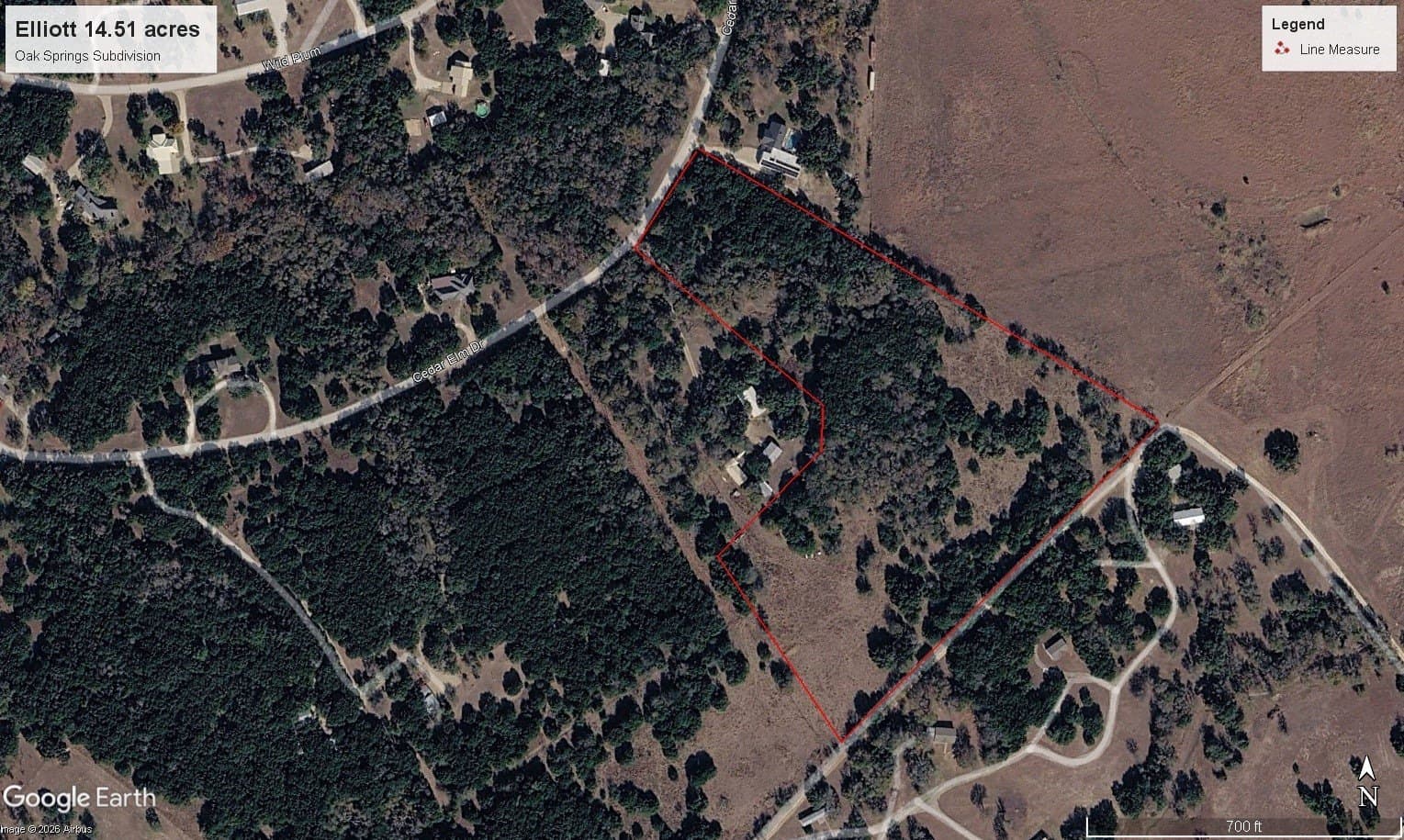 14.51 acres in Hill County