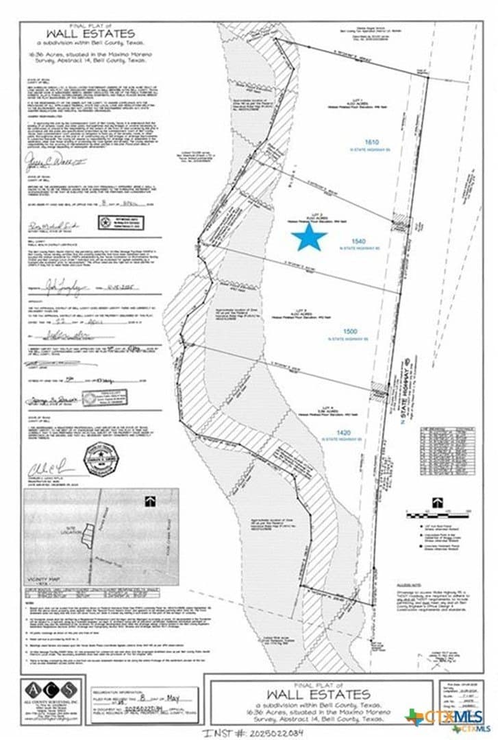 3 acres in Bell County
