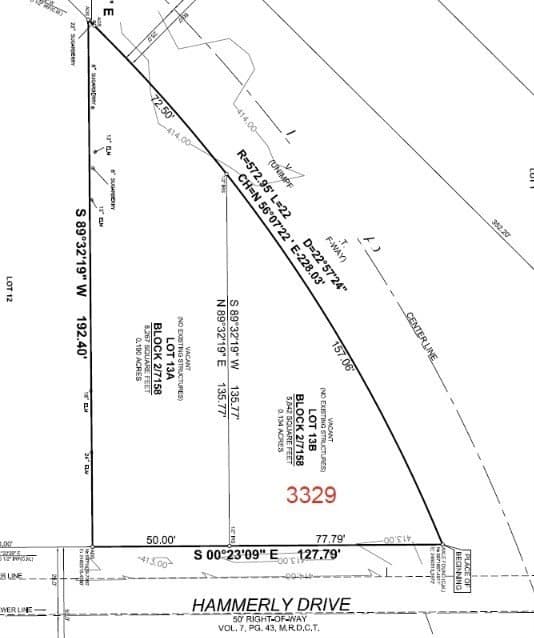 0.13 acres in Dallas County