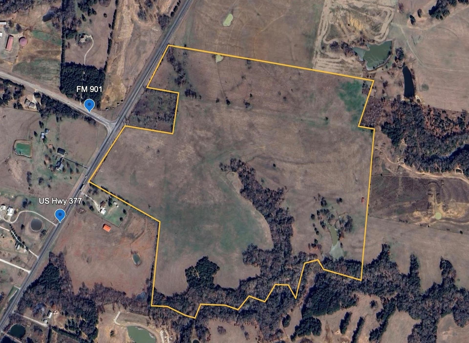 35.67 acres in Grayson County