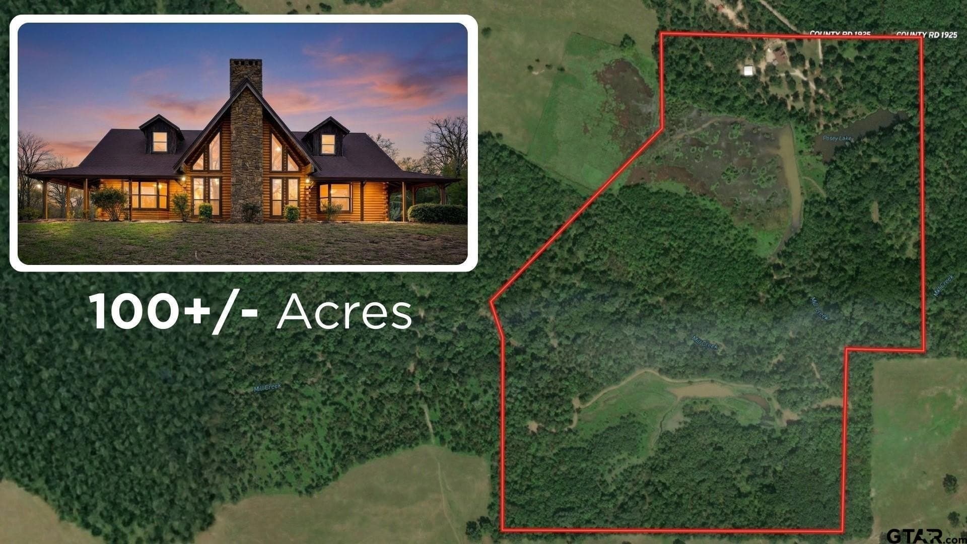 100 acres in Van Zandt County