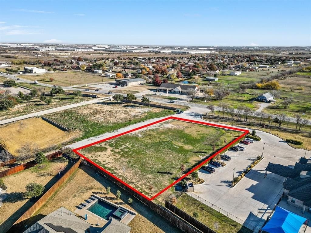 1.28 acres in Tarrant County