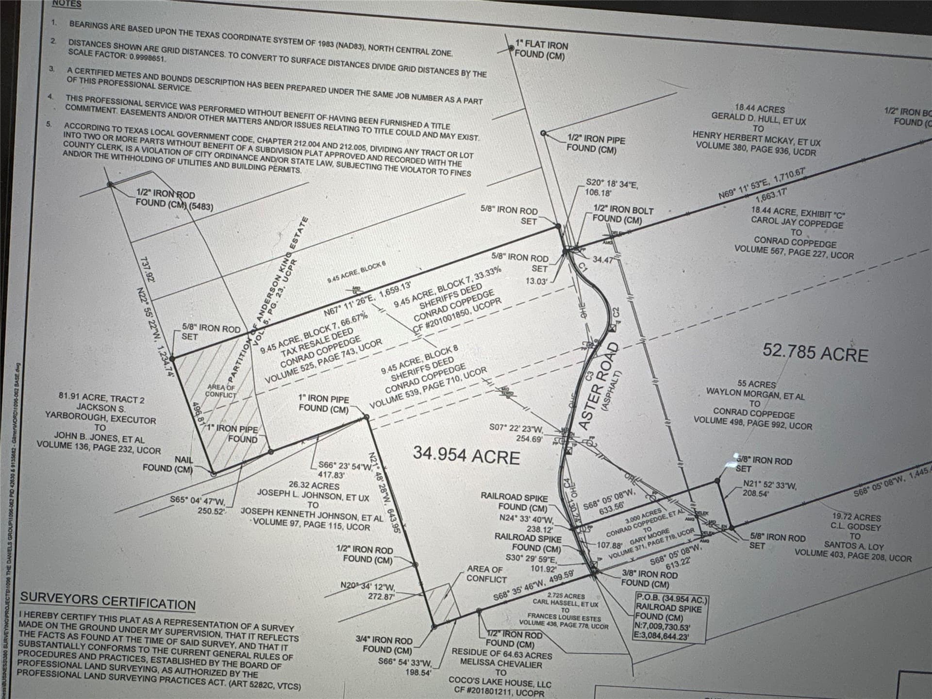 34.95 acres in Upshur County