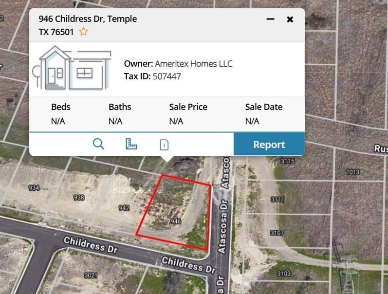 0.24 acres in Bell County