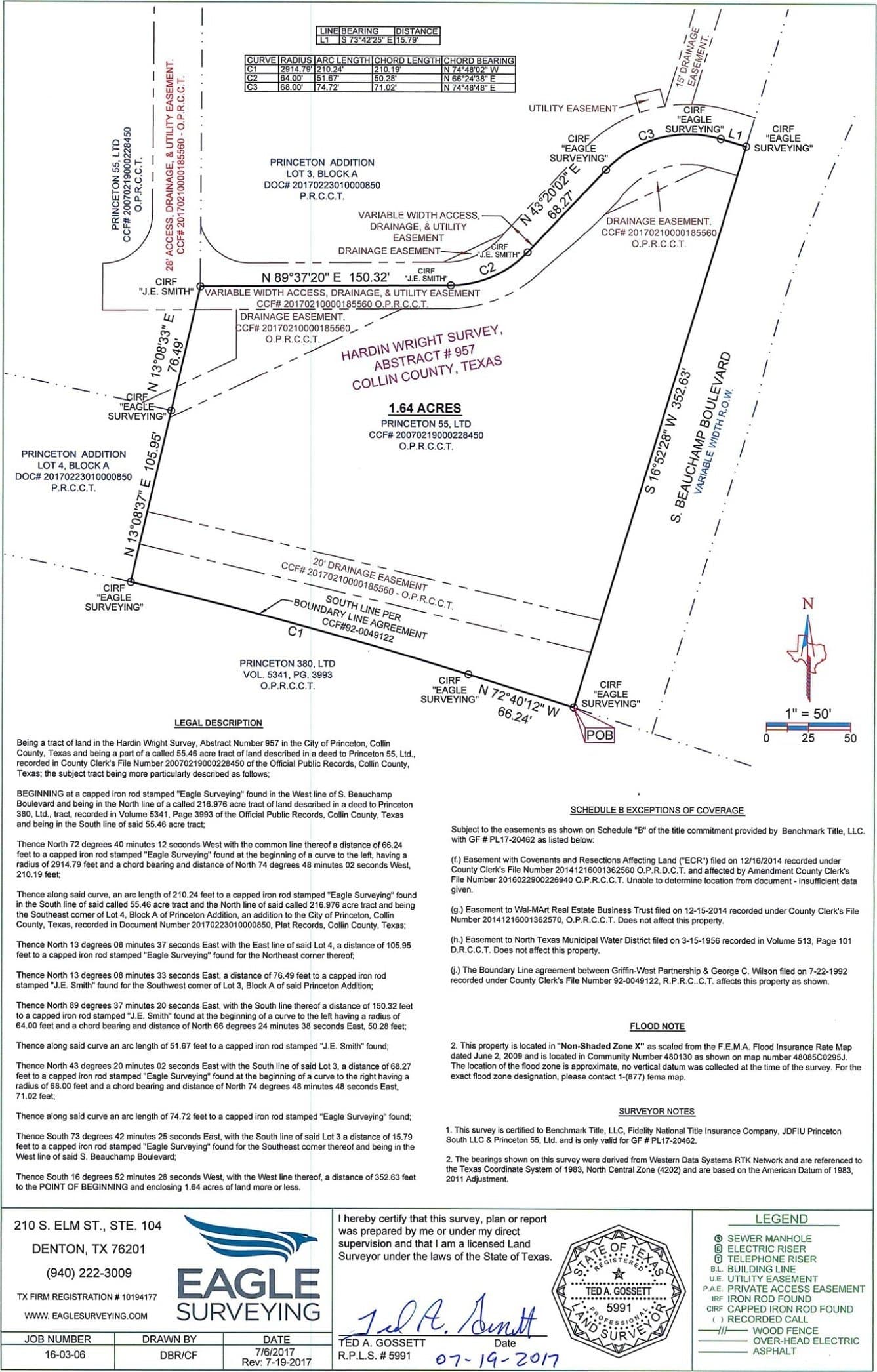 1.64 acres in Collin County