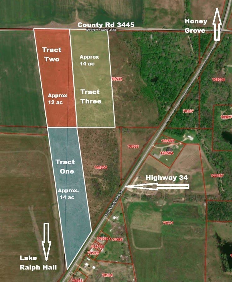 14 acres in Fannin County