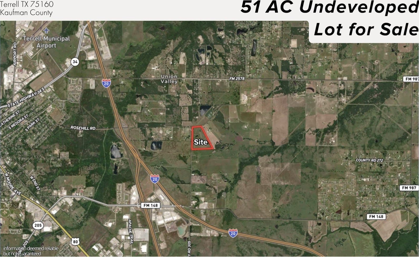 51.72 acres in Kaufman County