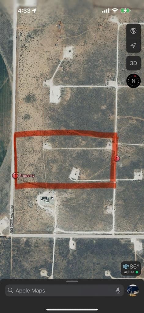 40 acres in Gaines County