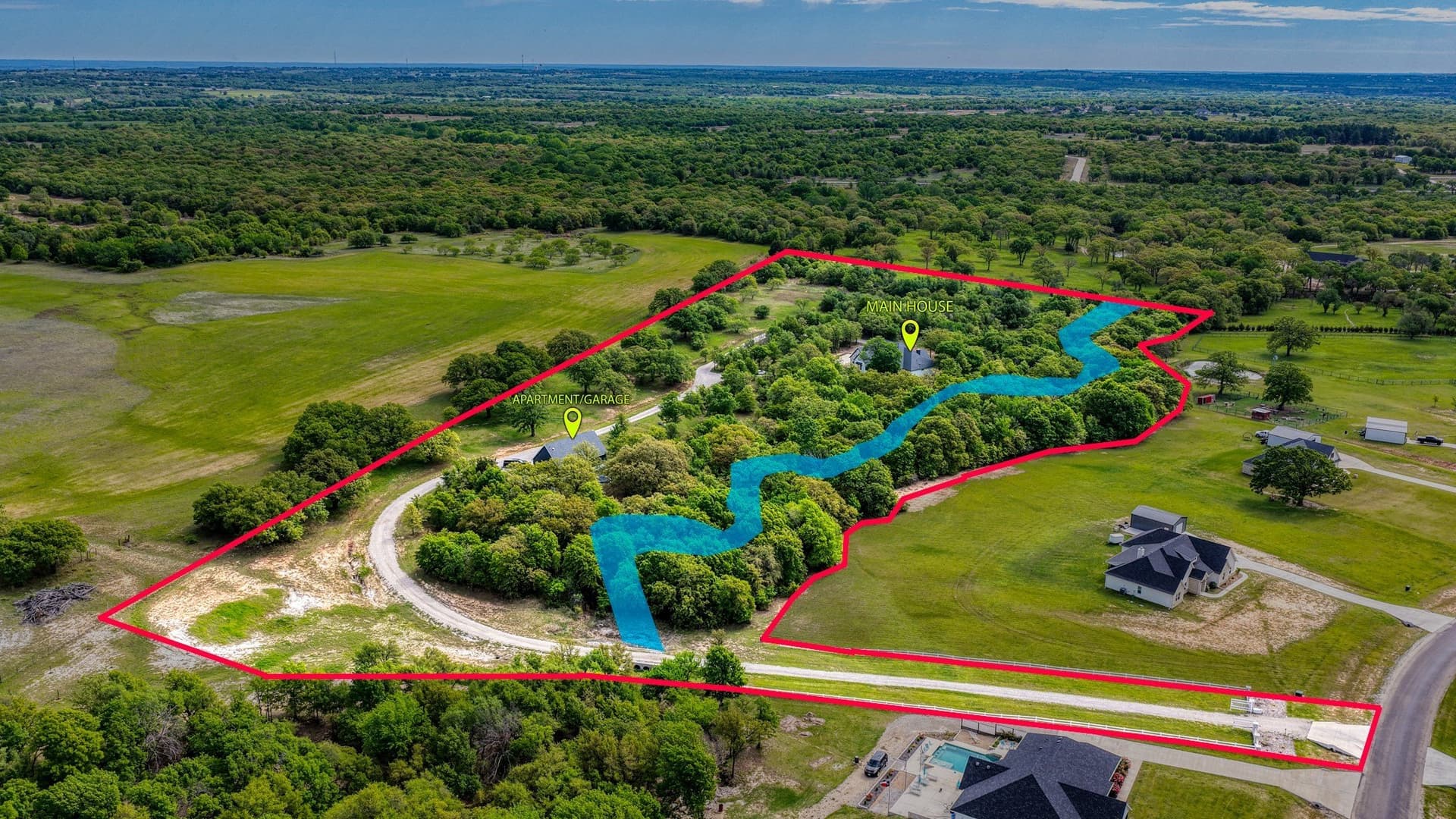 12.95 acres in Parker County