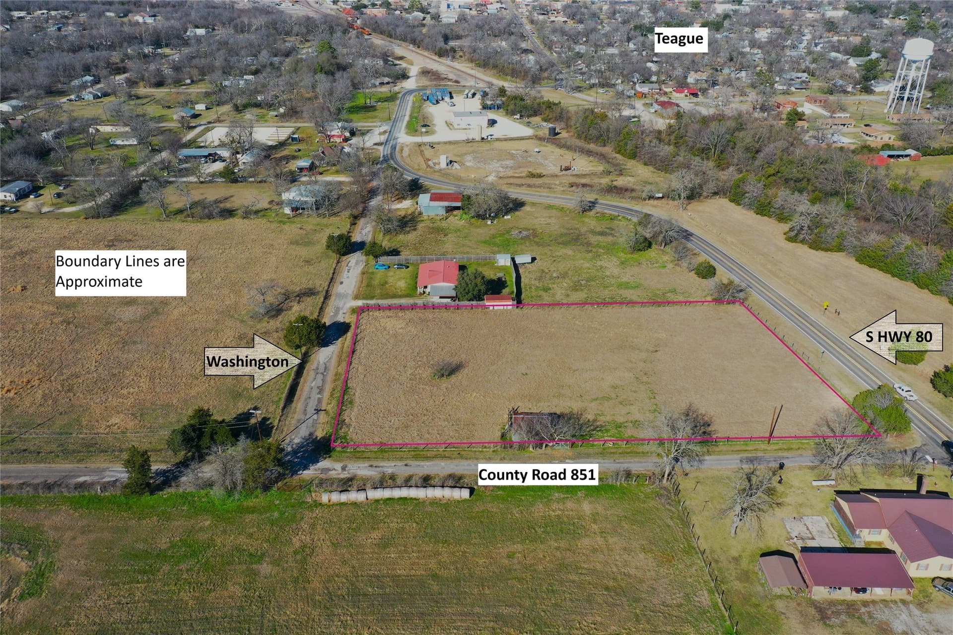 1.82 acres in Freestone County