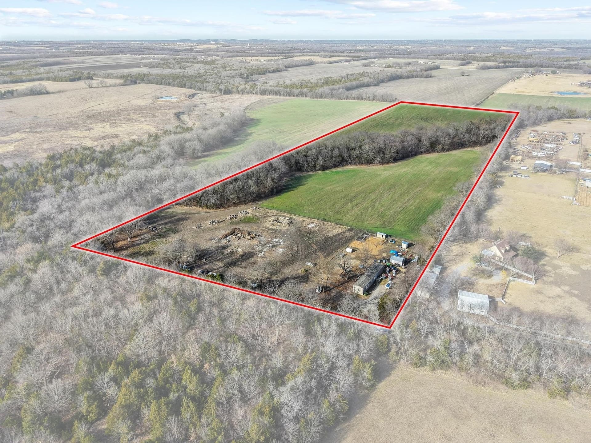 23.06 acres in Grayson County