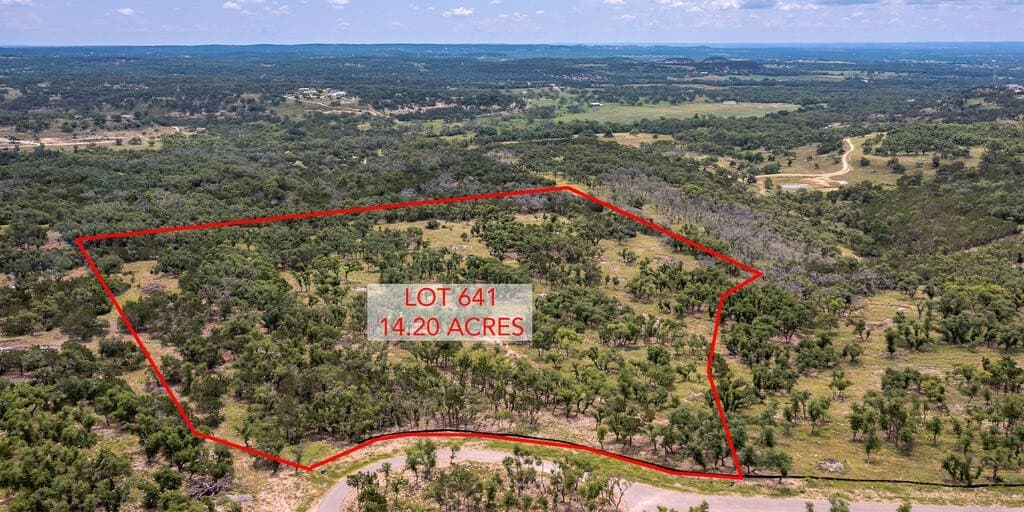 14 acres in Gillespie County