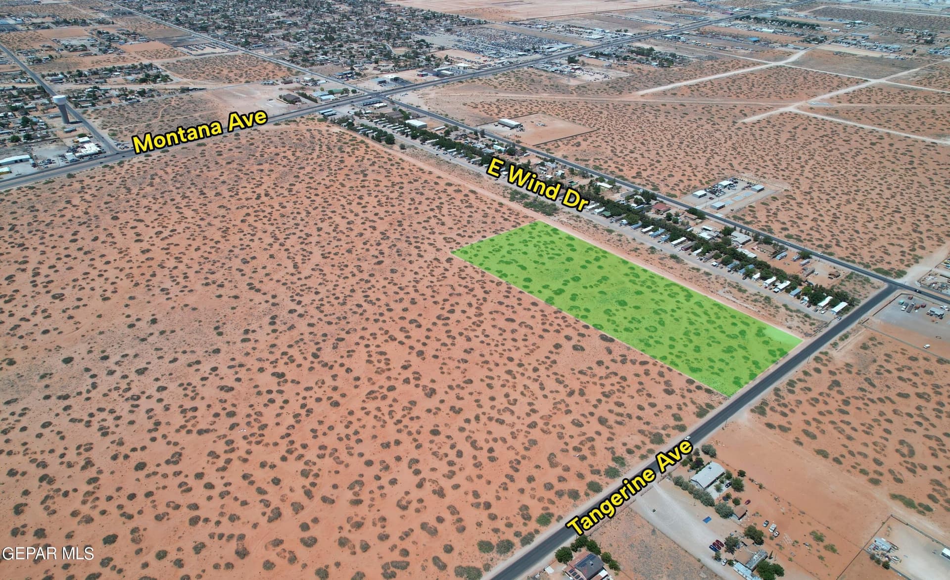 10 acres in El Paso County