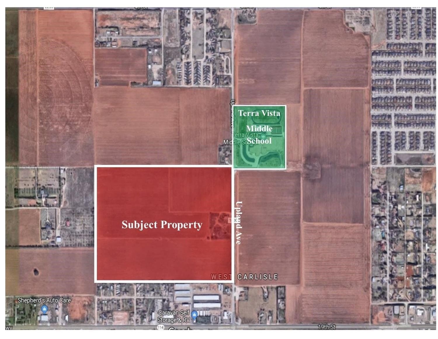 0.14 acres in Lubbock County