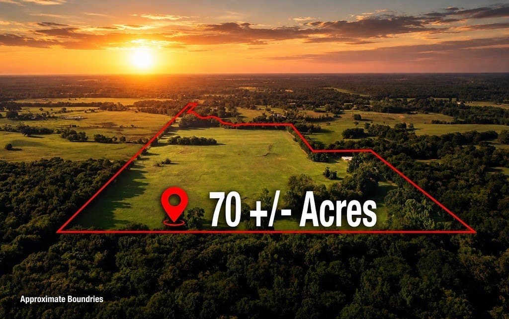 70 acres in Franklin (TX) County