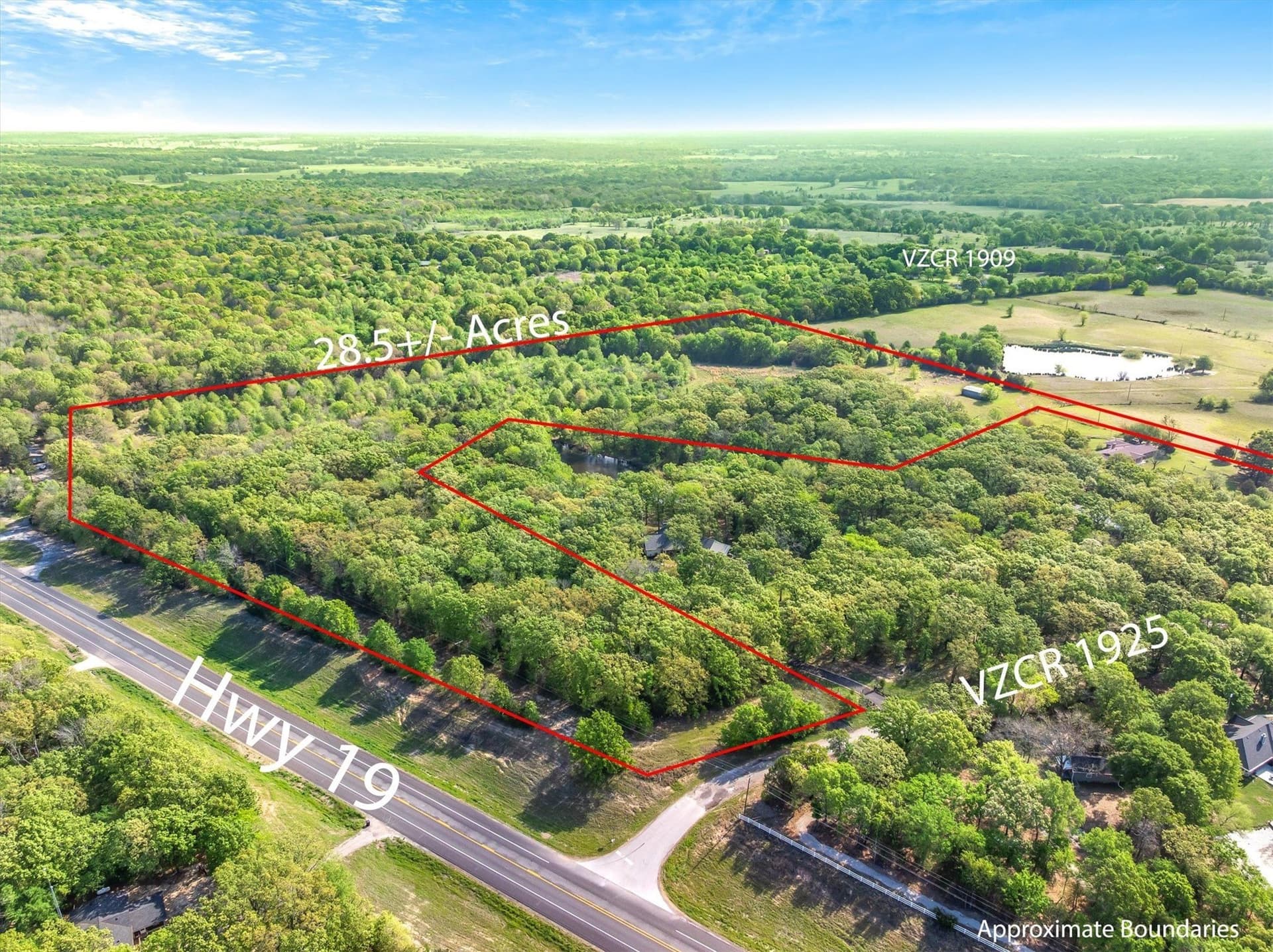 28.51 acres in Van Zandt County