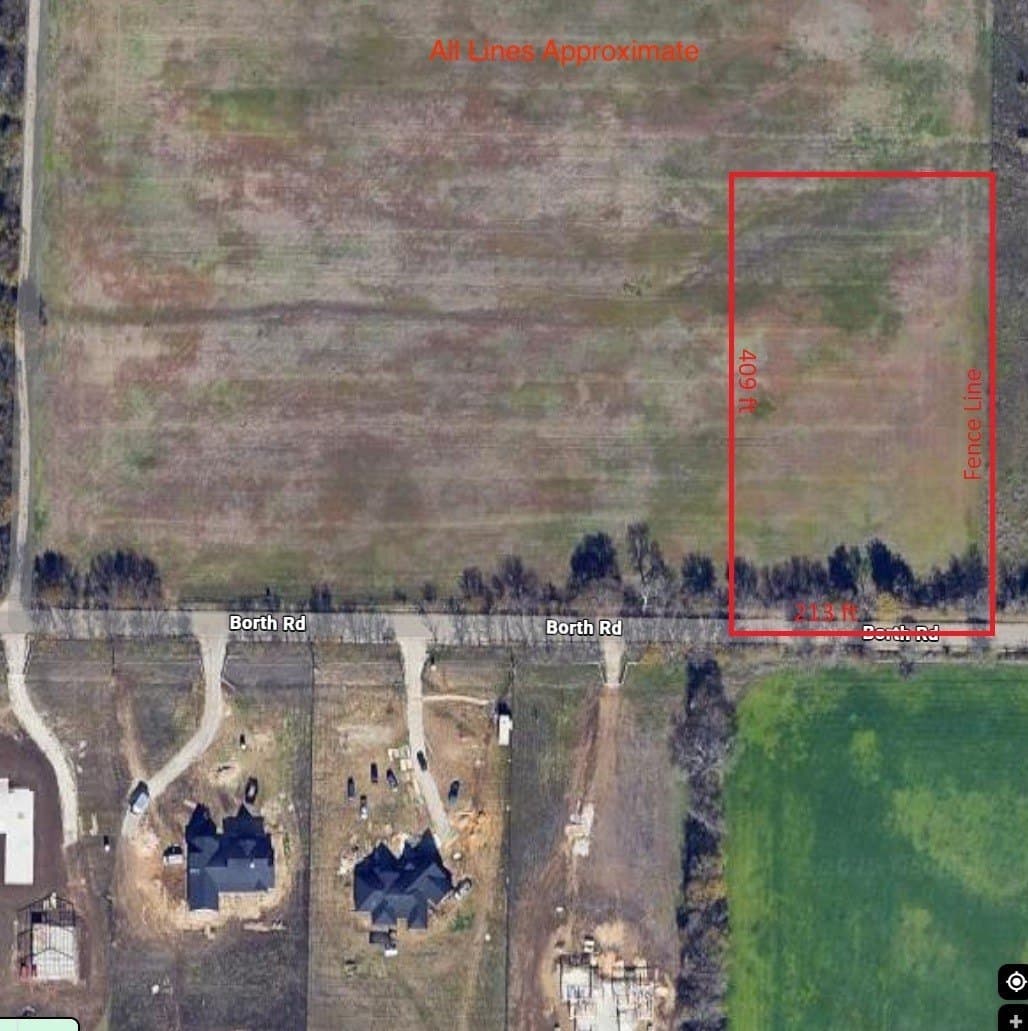 1.85 acres in Denton County