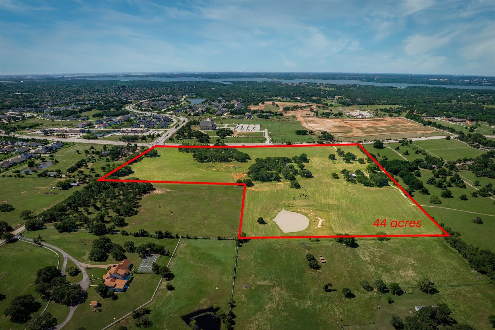 44.55 acres in Denton County