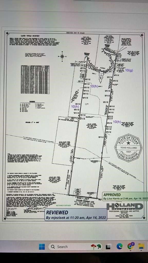 196 acres in Williamson County