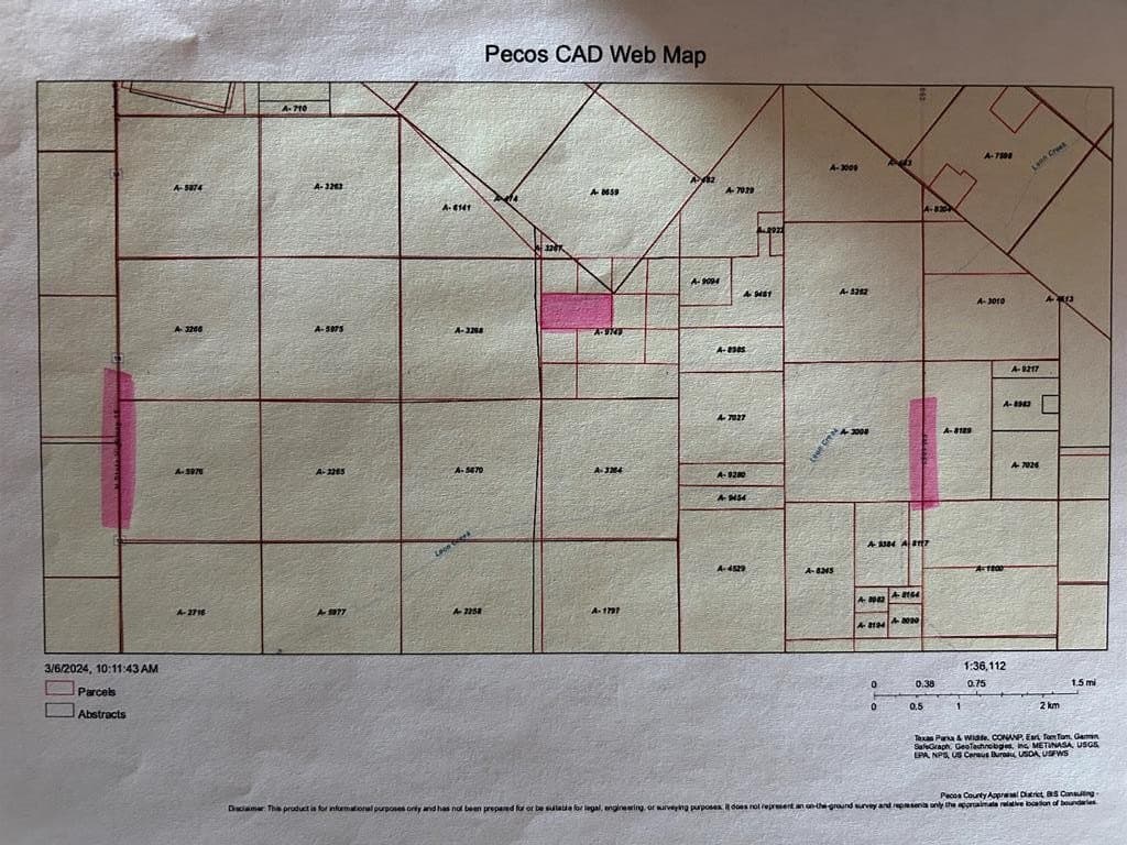 80 acres in Pecos County