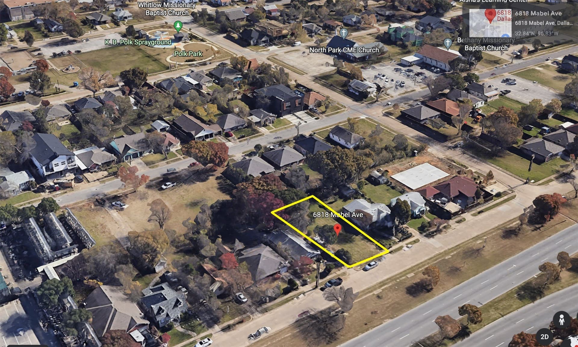0.14 acres in Dallas County