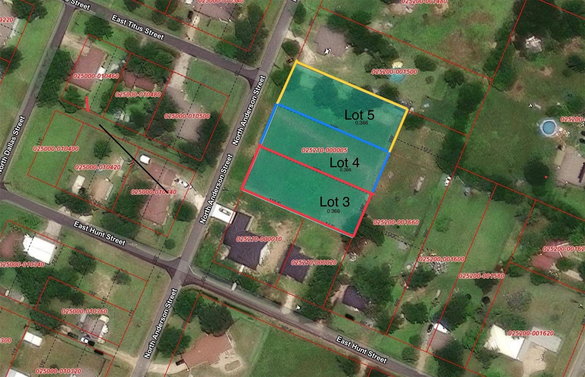 0.34 acres in Robertson County