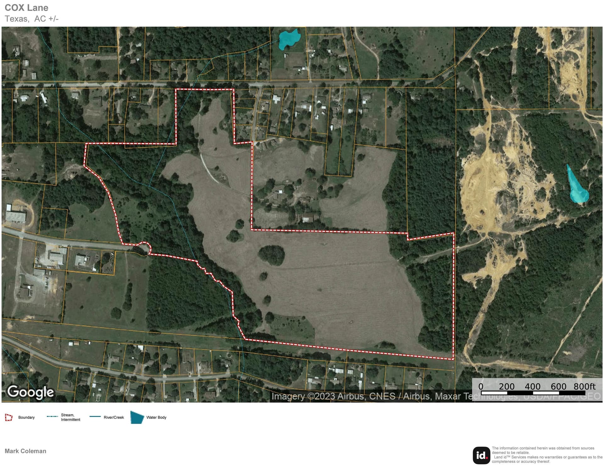 61.4 acres in Gregg County