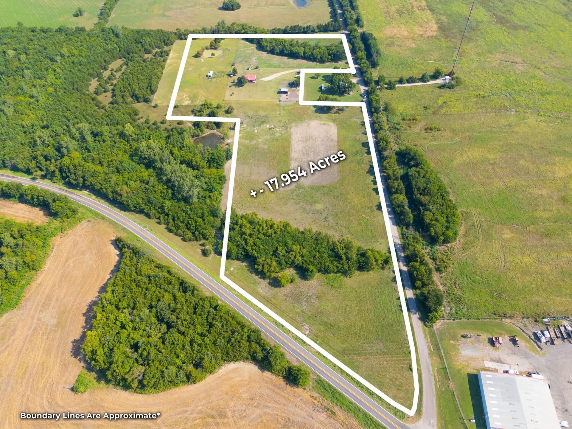 17.95 acres in Fannin County