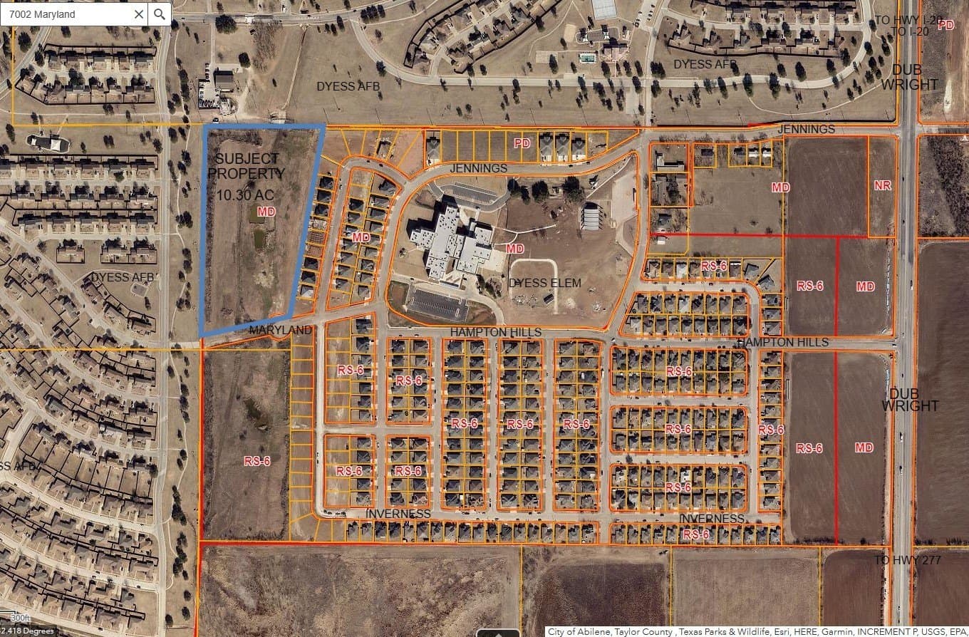 10.46 acres in Taylor County